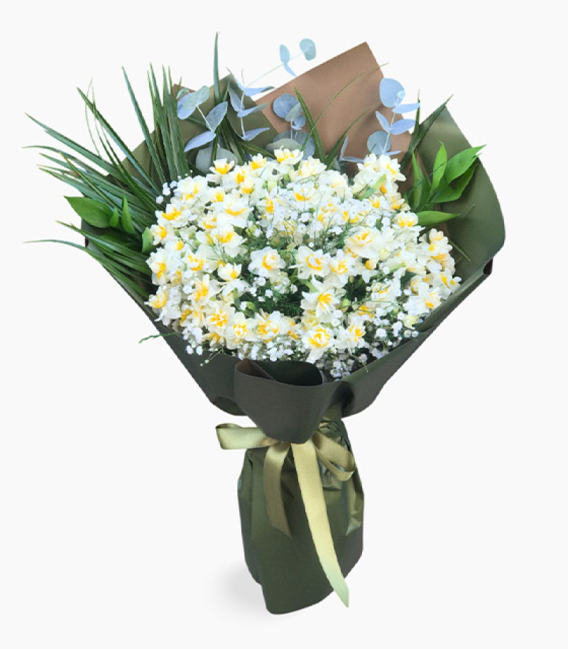Kokulu Nergis Çiçeği Buketi